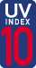 Solar UV index 10
