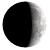 Waxing Crescent, 4 days, 19 hours, 29 minutes in cycle